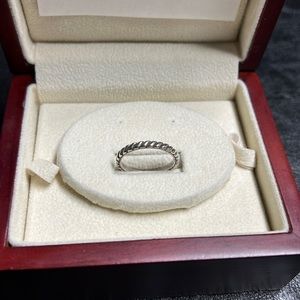 Sterling Silver wedding band size 7.75